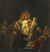 The Incredulity of St Thomas Rembrandt